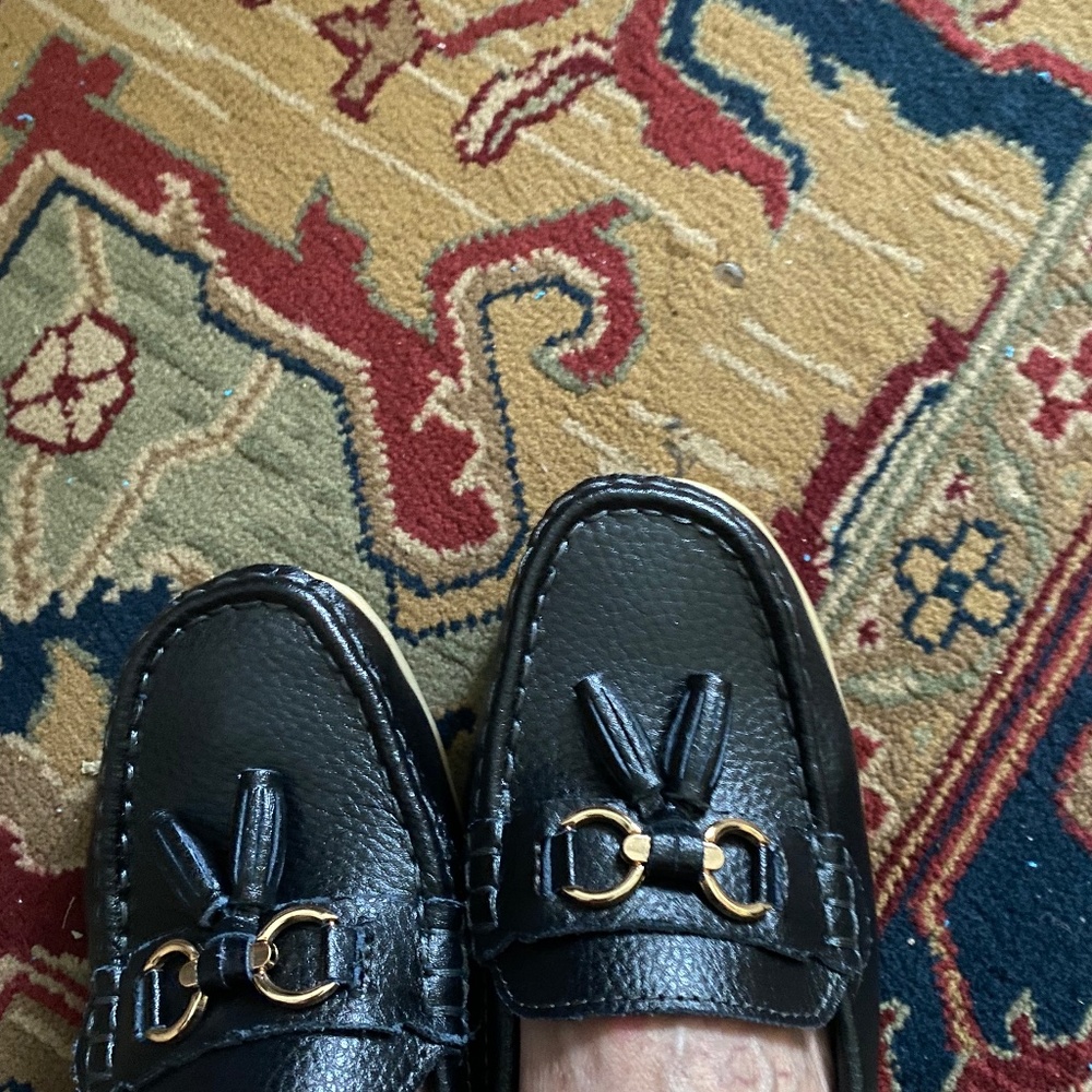 Black loafers brand new